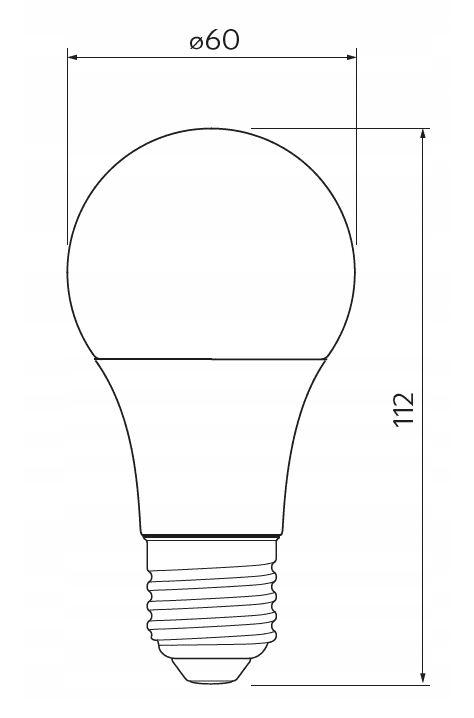 LED E27 Motion Sensor & Dusk Light Bulb 3000K