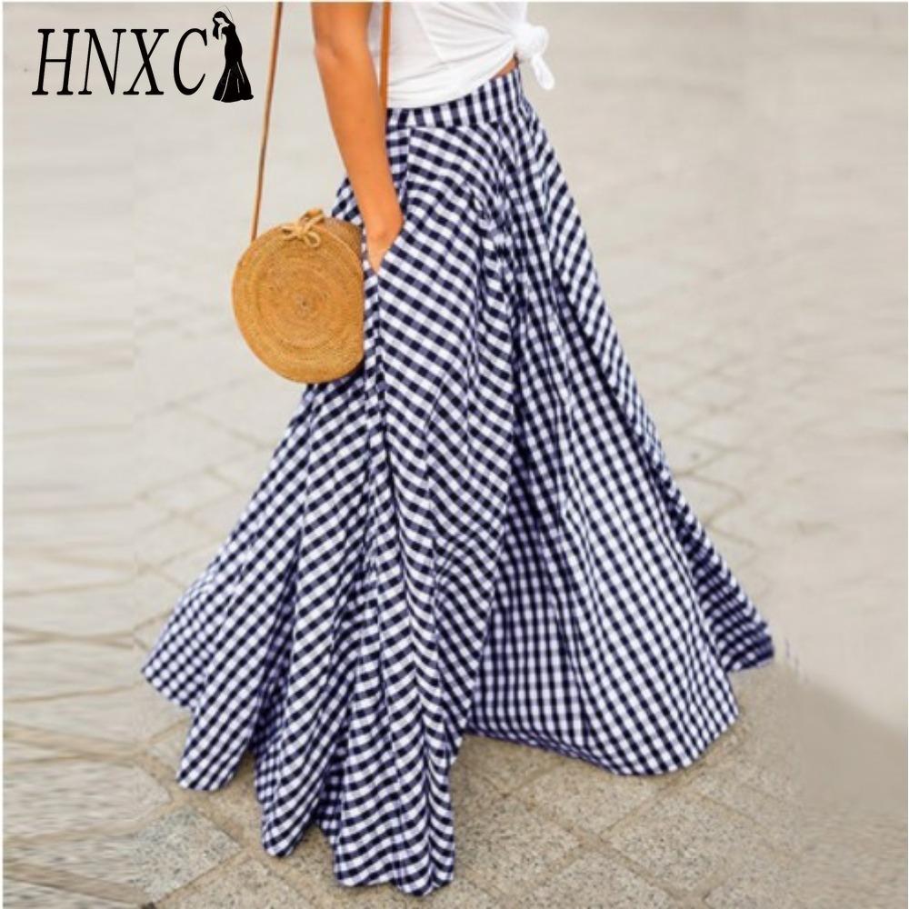 HNXC Женская модная повседневная летняя весенняя юбка
