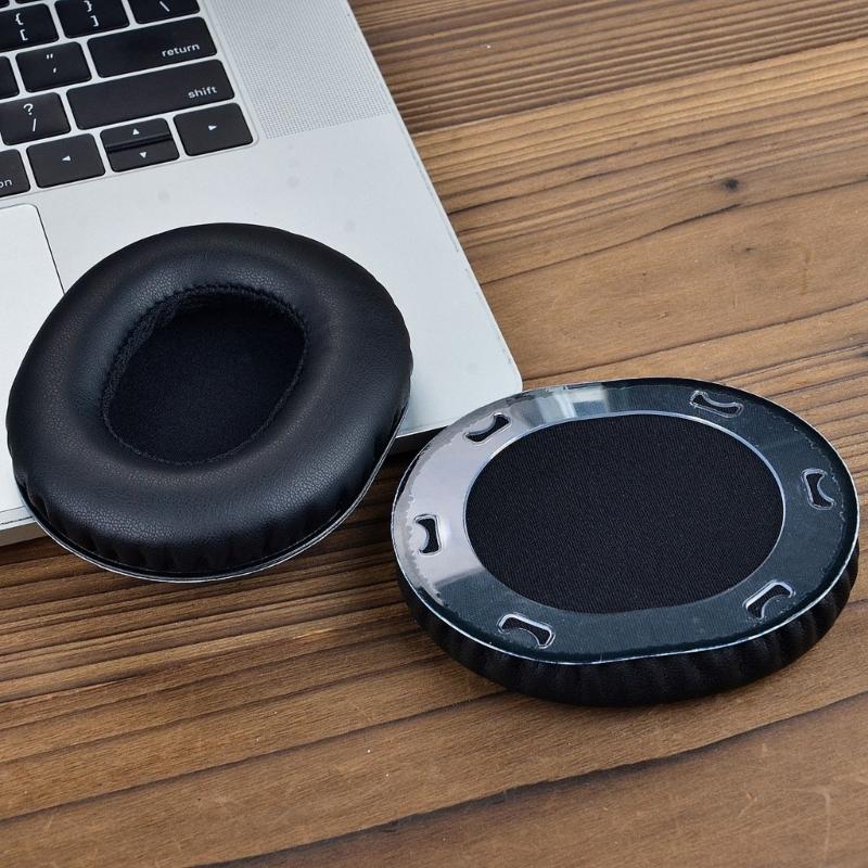 2x Прочные протеиновые амбушюры для наушников ATH-M70X Чехлы для наушников Накладки на уши Легко заменяемые Амбушюры Чехлы Оголовье