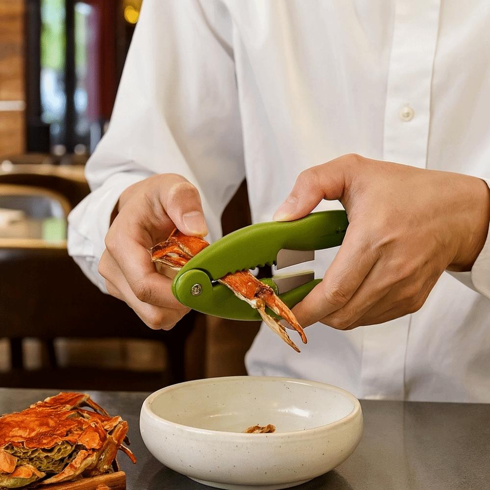 9pcs/set Efficient Lobster Cracker Plastic Crab Claws Sheller Crab Peel Tool Lobster Clamp Seafood