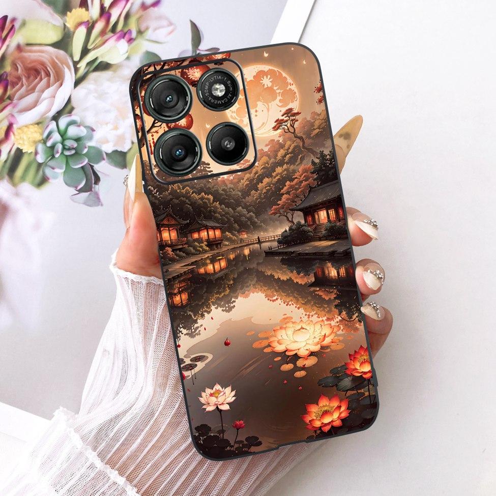 For Moto G57 Power 5G Case Cover Fashion Butterfly Cute Cool Painted Soft Phone Casing For Motorola Moto G57 Power 5G Bumper
