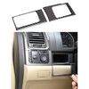 Для Honda CRV 2007 2008 2009 2010 2011 автомобильные декоративные черные наклейки из углеродного волокна для салона автомобиля