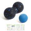 YOAYAO Massage 2 Stretch Balls by Judo Myofascial Release Balls for and Foot Trigger Fatigue and Relaxation X Balls, [Recommended Therapists]