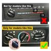 Control Knob Fan Heater A/C Climate Switch Control 3pcs 1999-2003 For Dodge Ram