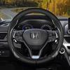 For Honda Civic 2004 2006 2007 2008 2009 2012 2013 2014 2015-2024 Car Steering Wheel Cover PU Leather Non-slip Auto Accessories