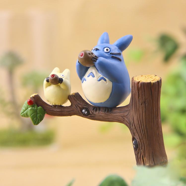 Neighbor Totoro My Tree Drinking Water Scene Model Ornaments Landscape Props