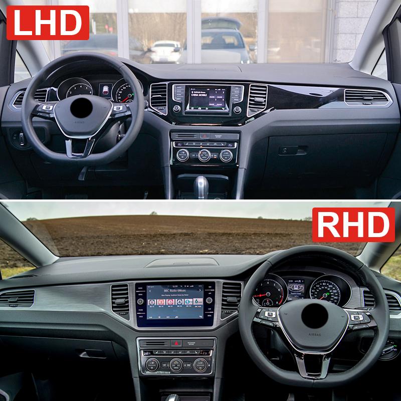 Чехол на приборную панель автомобиля, солнцезащитный козырек, анти-УФ-ковры, нескользящий коврик для Volkswagen VW Golf Sportsvan 2014 2015 2016 2017