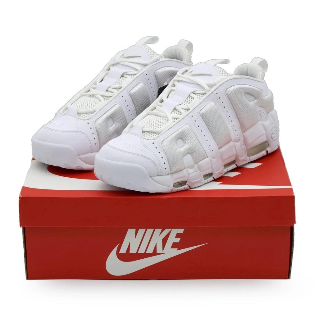 FZ3055-100 Nike Air More Uptempo Low Тройной белый (Мужской)