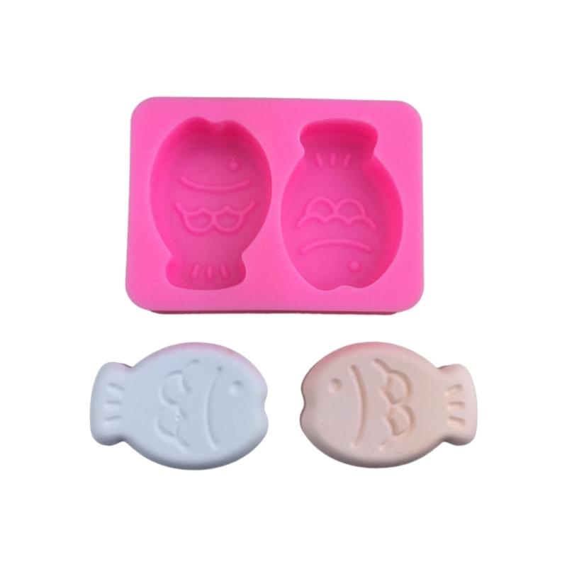 Silicone Candy Molds Baking Supplies Chocolate Molds Fish Shape Cake Decorating Tool Baking Molds DIY Fondant Molds