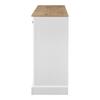 Kitchen Pantry Patchwork Color Large Sideboard with 4 Doors And 2 Drawers Modern Buffet Cabinet for Dining Room Living