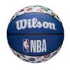 Wilson Баскетбол NBA СБОРНАЯ WTB1301XBNBA03 Уличный Размер 3 Красно-бело-синий