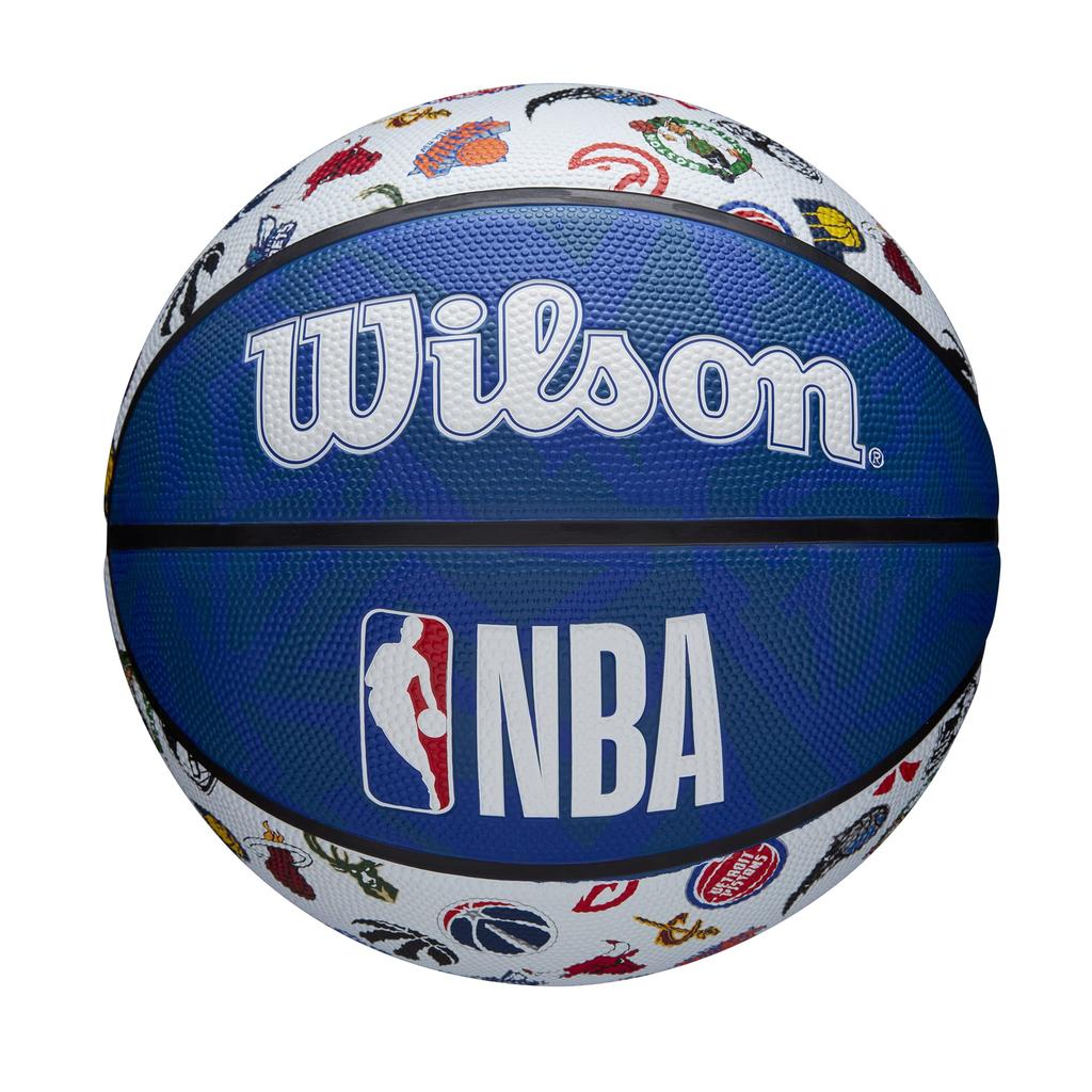 Wilson Баскетбол NBA СБОРНАЯ WTB1301XBNBA03 Уличный Размер 3 Красно-бело-синий