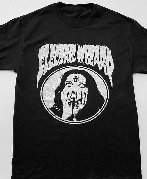 Rare Electric Wizard Funeralopolis Tour Concert Black Men S234XL Tshirt AR248 Unisex T-Shirt