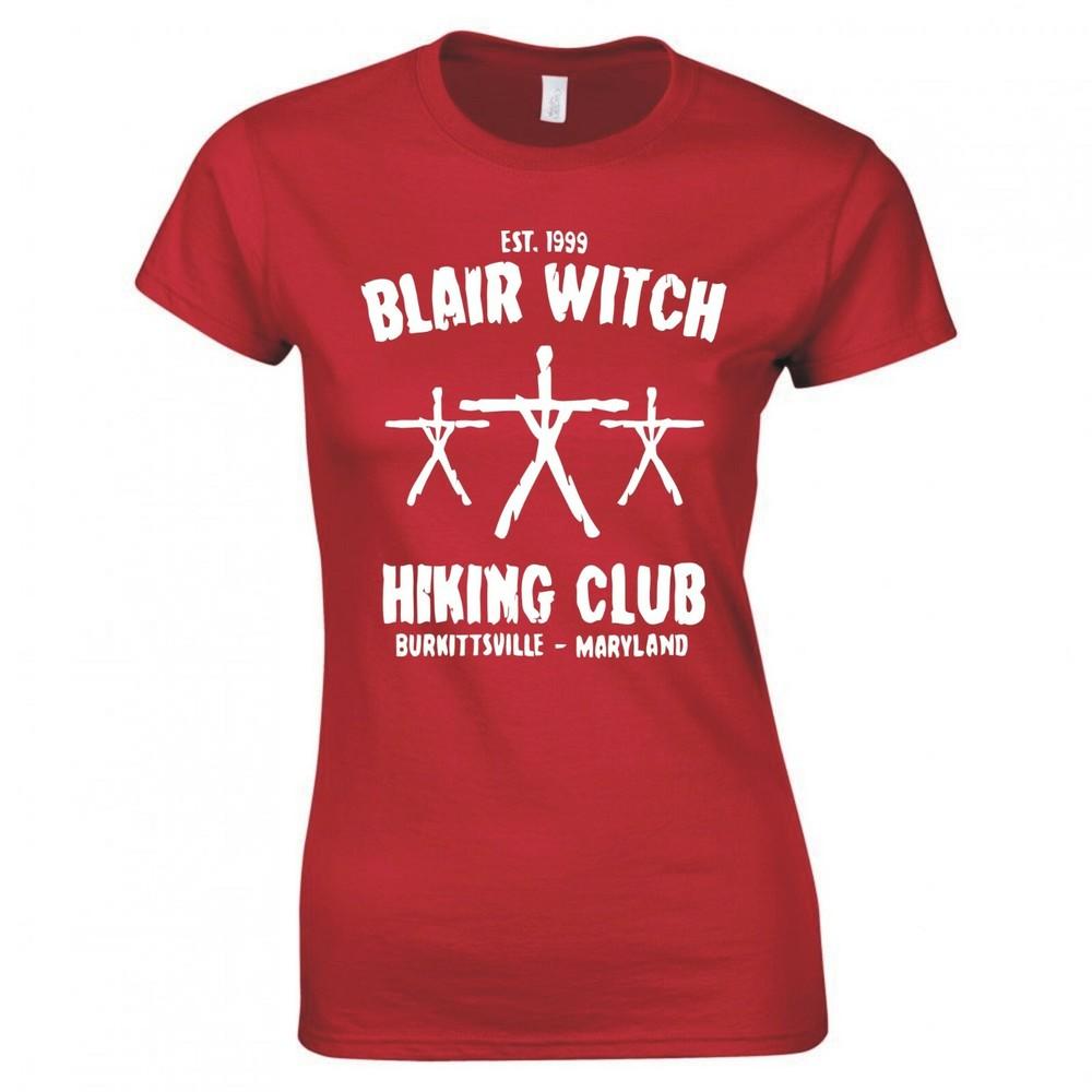 Inspired By The Blair Witch Project Hiking Club Skinny Fit Tshirt