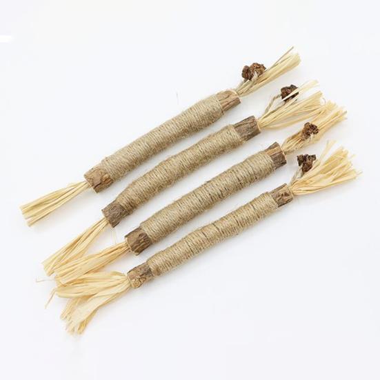 Кошки Палочки из серебряной лозы Натуральная серебряная лоза Игрушки-жевалки для кошек Дентальные палочки Улучшение пищеварения Устранение комков шерсти Лакомства для кошек Тренировка Игра