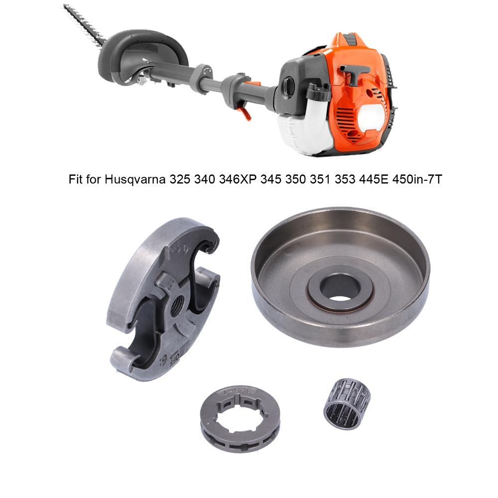 Metal Rim Sprocket Kit for Husqvarna 325 340 346XP 345 350 351 353 445E 450in-7T