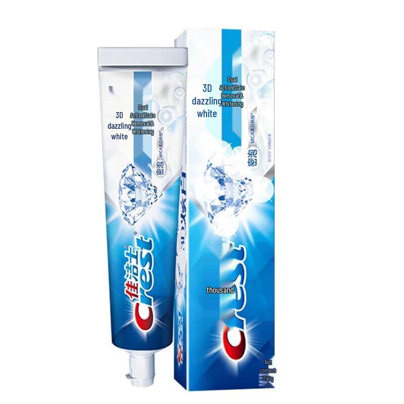 Зубная паста Crest 3D White двойного действия