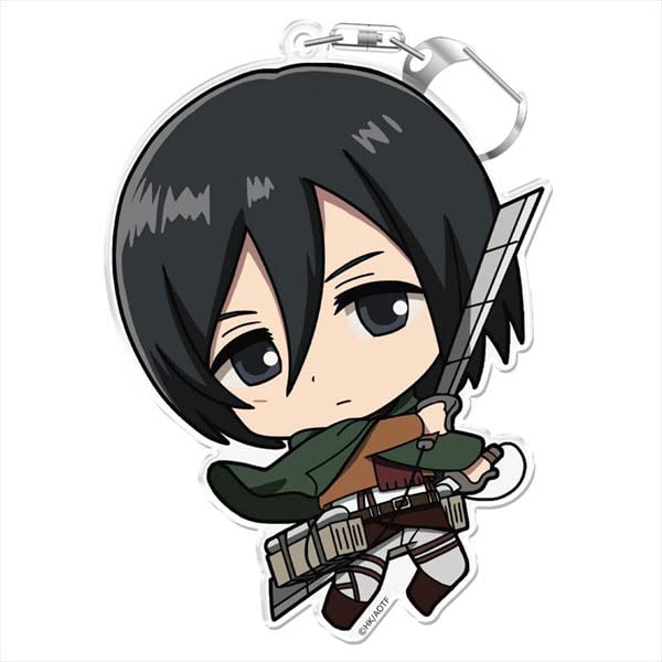 Attack On Titan Big Acrylic Keychain Vol.2 [Mikasa]