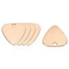 Медиатор uxcell толщина 1,8 мм размер 30ммx26мм металлическая гитара для музыкальных инструментов розовое золото 5 штук