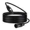 Twozoh XLR Cable 2m 3-Pin Balanced TZ-2M