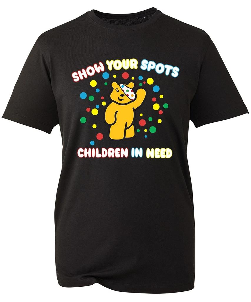 Pudsey Cute Bear Children In Need Kids T-Shirt, Children In Need 2025 Shirt