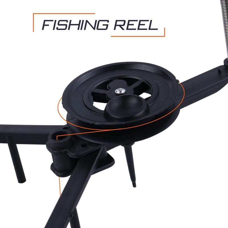 Набор снастей для зимней рыбалки с наконечником, набор снастей для зимней рыбалки, переносной, сверхлегкий, удобный, для зимней рыбалки