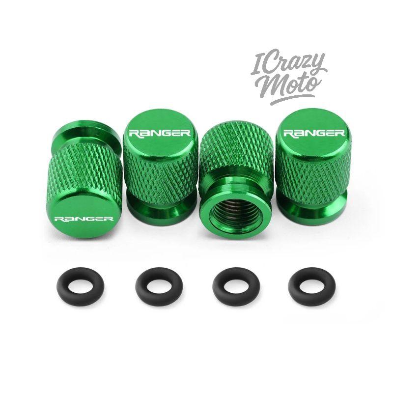lcqg2 4PCS Car Wheel Tire Valve Caps Tyre Stem Covers Airdust Waterproof For Ford Ranger Accessories