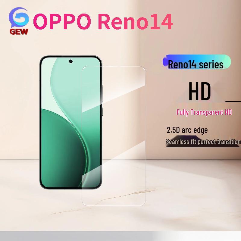 Защитное стекло для экрана OPPO Reno14F/14Pro из матового закаленного стекла высокой четкости с защитой от подглядывания