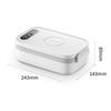 Rechargeable Lunch Box With 14000mAh Battery 7 Stage Heating Control 304 Detachable Inner Container Wireless Food Heating System