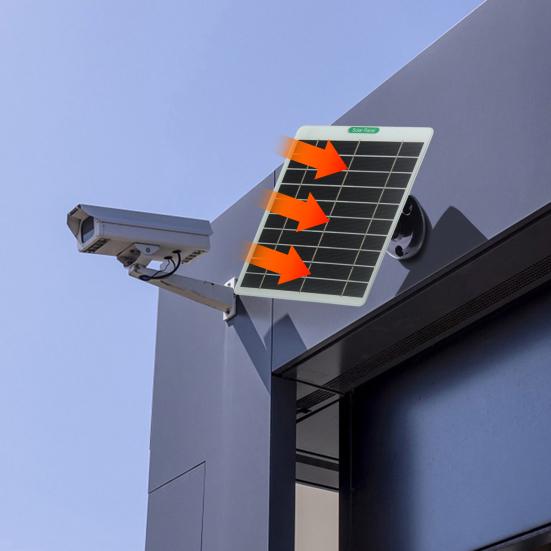 Панели IP65 Водонепроницаемый U-образный дизайн Выход 5 В/5 Вт Солнечное зарядное устройство