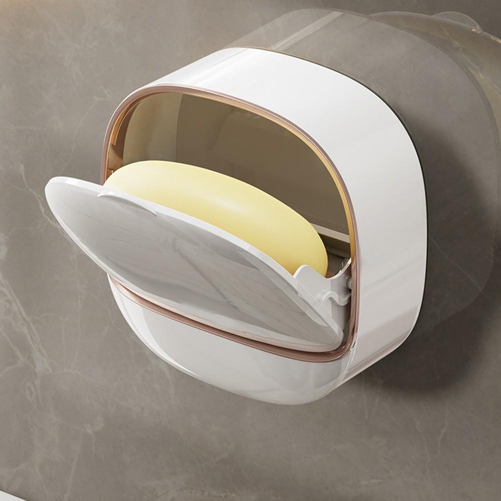 Soap Holder Wall-mounted Soap Box Moisture-resistant Material