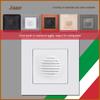 Dingdong проводной 220 В гостиничный дверной звонок-динамик со скрытой панелью переключателей