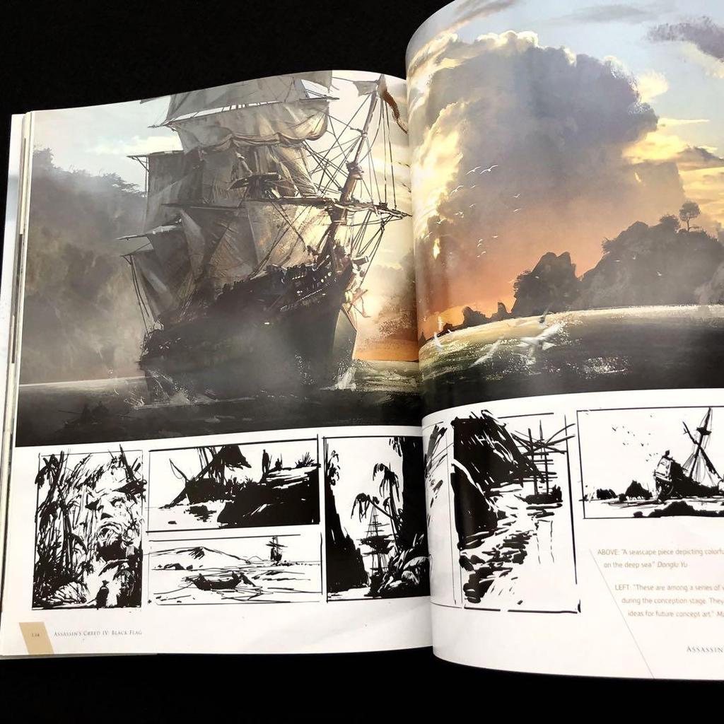 [USED] Assassin's Creed 4 Black Flag Setting Materials Assassin's Creed