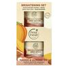 Brightening Set, Mango & Almond Oil, 2 Piece Set