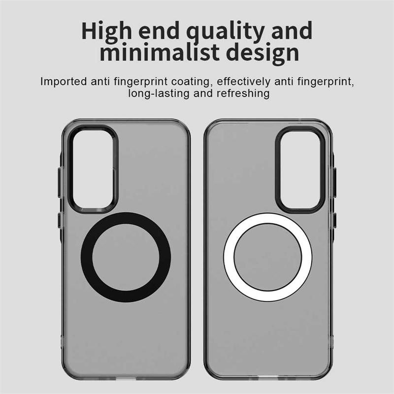 Прозрачный чехол с магнитной адсорбцией и беспроводной зарядкой для Samsung Galaxy Quantum 5 Чехол Samsung Quantum 5 для Samsung Quantum 5