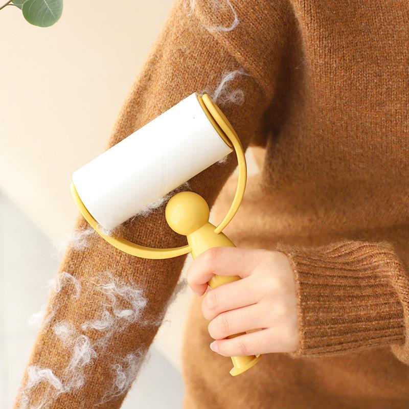 Стоячая съемная пыльная бумага Ролик для аппликации ворса Фетровый валик Кисть Аппликатор для ворса Валик для удаления ворса