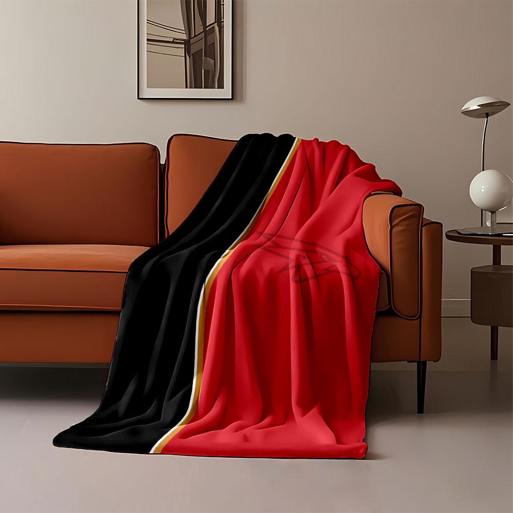 Red Blanket with Stylized Eagle Design print blanket soft and cozy perfect for the living room bed sofa or a nap,gift
