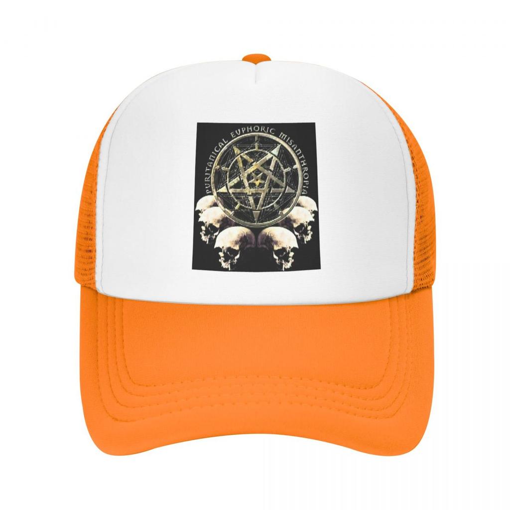 Dimmu Borgir Casual Plain Mesh Baseball Cap the Metal Band Adjustable Snapback Hats For Women Unisex Dad Trucker Hats