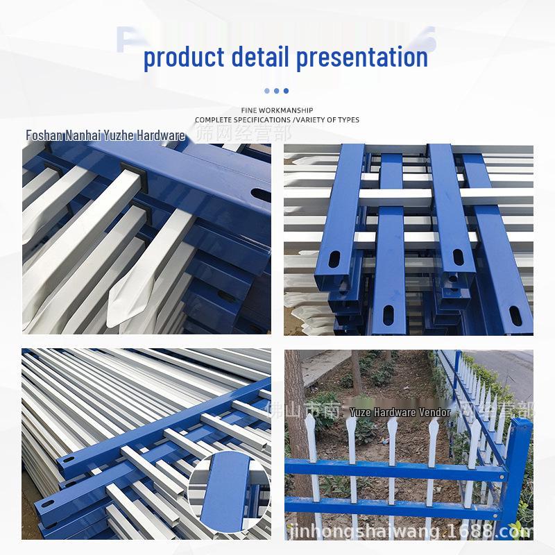 Outdoor Zinc Steel Wrought Iron Perimeter and Yard Fence