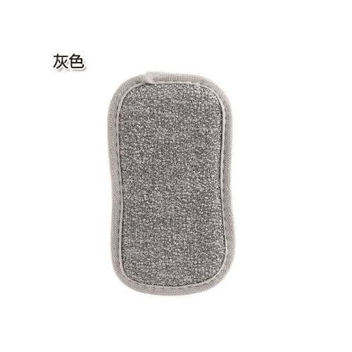 1 шт. Двусторонняя губка для мытья посуды, многоразовые чистящие средства, волшебные губки, салфетка ADM