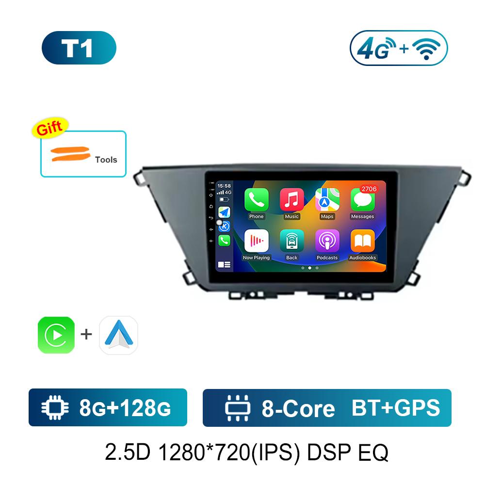 Автомобильный видео мультимедийный плеер Carplay 10,1 дюйма для Kia Carens KY 4 IV 2022 - 2025 ОС Android 4G WiFi Bluetooth Автоаксессуары