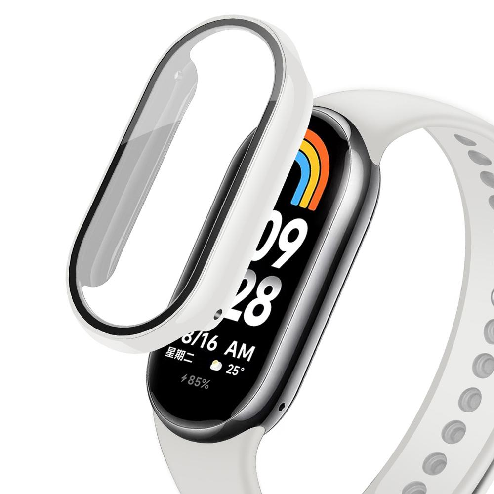 Чехол+стекло Для Xiaomi Mi Band 8 7 6 Аксессуары Чехол+Пленка Защитный чехол Full Coverage Miband 7 6 5 4 3 защитное стекло для экрана
