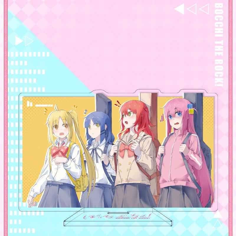 Подставка для модели аниме Bocchi The Rock Girls, Gotou Hitori Ijichi Nijika Yamada Ryo Kita Ikuyo, держатель для стенда