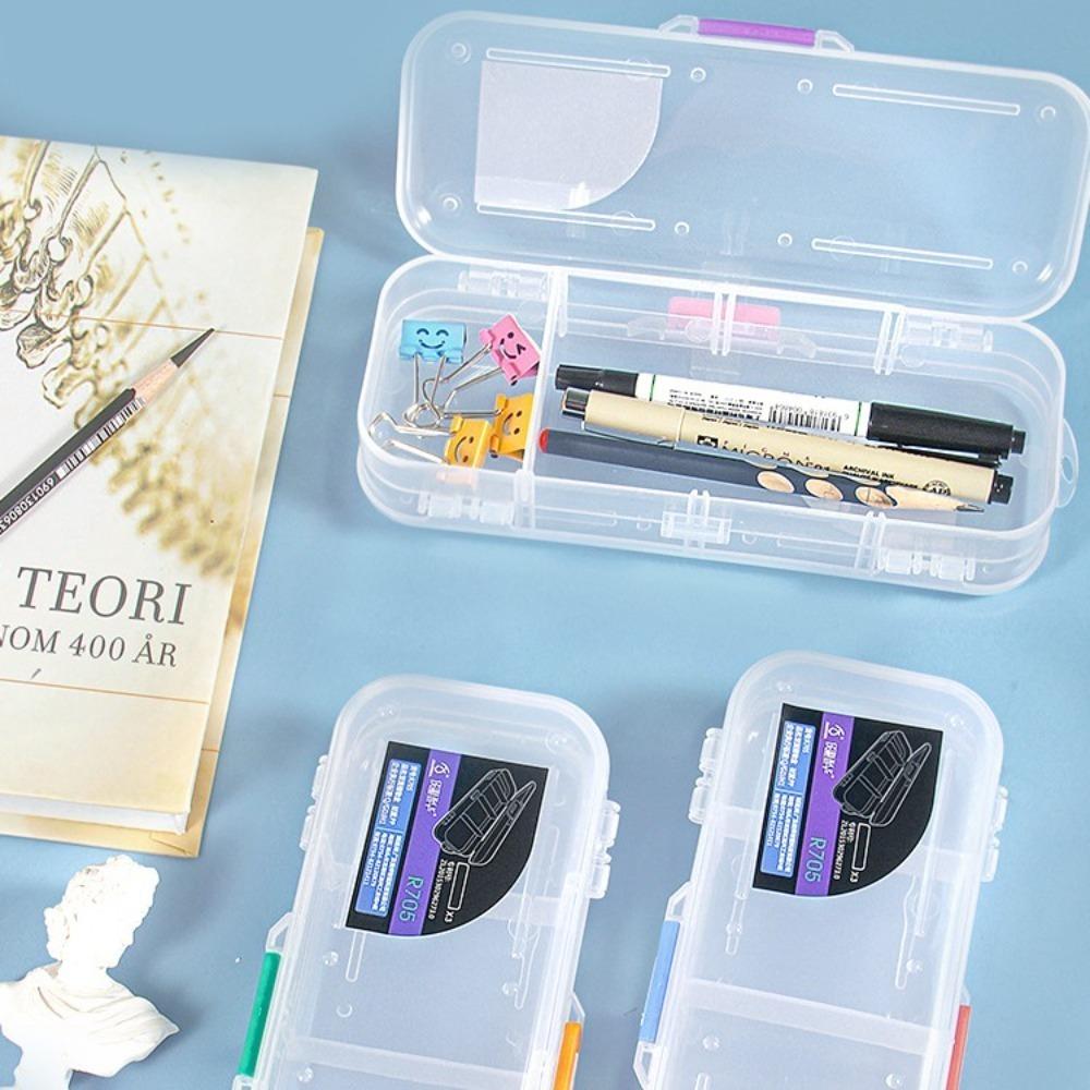 Пенал большой вместимости для хранения карандашей, канцелярский пенал, креативный пенал, школа