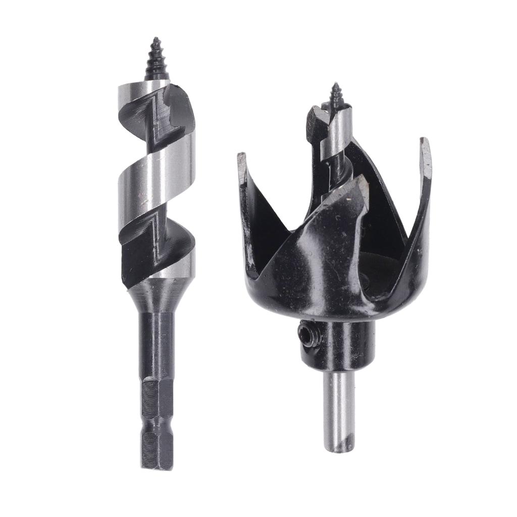 Набор шаровых пил 4-зубые сверла-зенковки для деревообработки шнековые сверла для дерева пластика гипсокартона