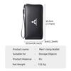 xkhr10 For Mitsubishi Men Business Long Wallet Carbon Fibre Coin Purse Key Holder Bank Card Bag Outlander Lancer Eclipse Mirage Xpander