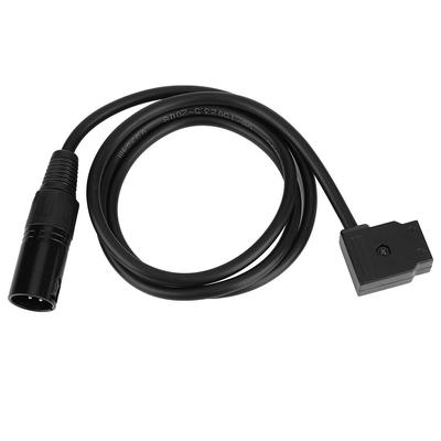Адаптерный кабель D tAP (мама) - XLR 4pin (папа) для питания Адаптер XLR - D tAP (мама) 100см