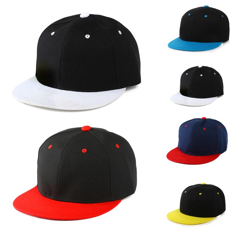 Классическая кепка Snapback Хип-хоп с плоским козырьком Бейсболка Прострочка Тракер Регулируемая