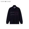 Tommy Hilfiger Мужской флисовый кардиган с вышивкой и воротником-стойкой