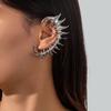 Thorns Spine Bone Punk Wind Ear Hanging Niche Design Special-Shaped Metal Ear Clips Men'S And Women'S Earrings